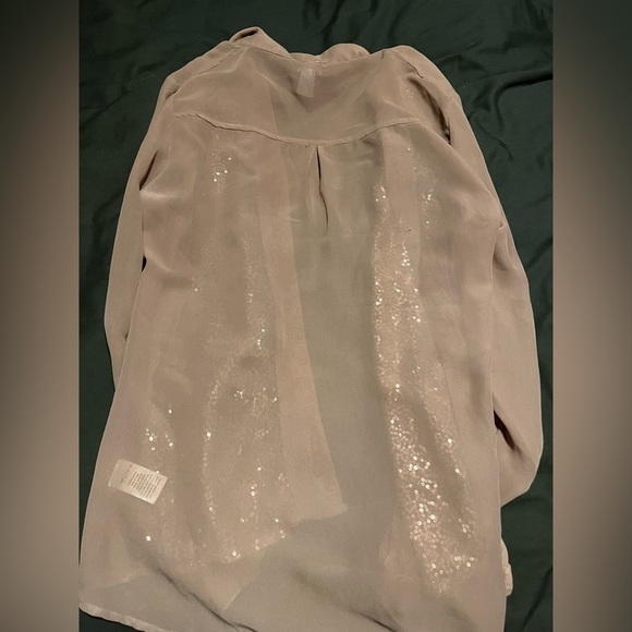 Sequin sheer blouse - Picture 3 of 3